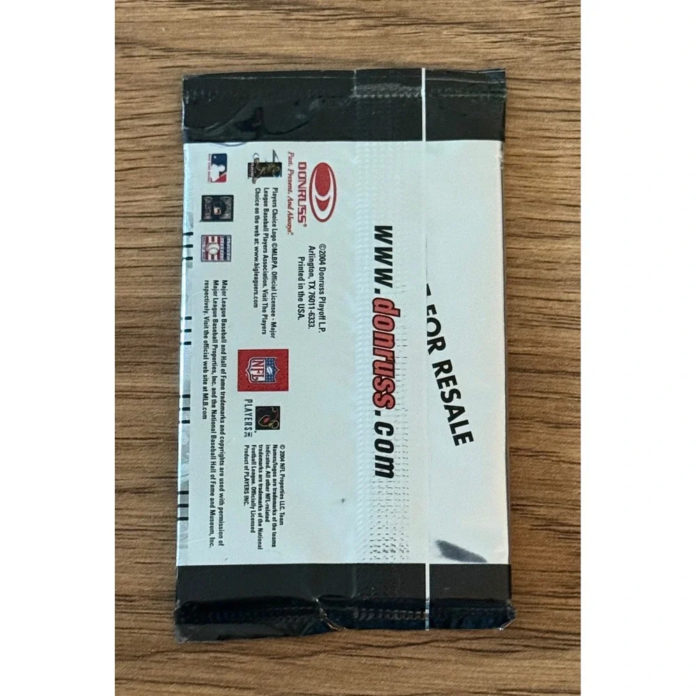 2004 National Trading Card Day Single Sealed Pack Donruss Playoff Leaf Pujols